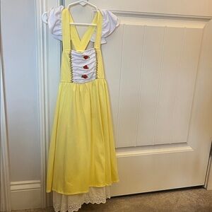 Charming Yellow Kids Costume Dress